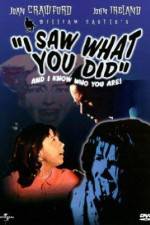 Watch I Saw What You Did Movie2k