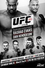 Watch UFC 161: Evans vs Henderson Movie2k