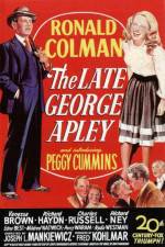 Watch The Late George Apley Movie2k