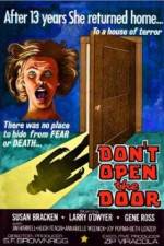 Watch Dont Open the Door Movie2k