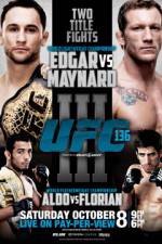 Watch UFC 136 Edgar vs Maynard III Movie2k