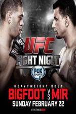 Watch UFC Fight Night 61 Bigfoot vs Mir Movie2k