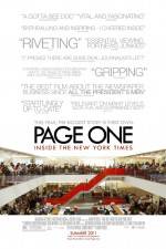 Watch Page One Inside the New York Times Movie2k