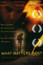 Watch What Matters Most Movie2k