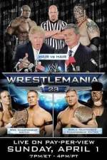 Watch WrestleMania 23 Movie2k