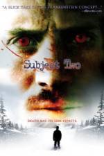 Watch Subject Two Movie2k