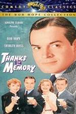 Watch Thanks for the Memory Movie2k