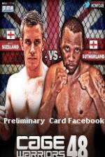 Watch Cage Warriors 48 Preliminary Card Facebook Movie2k