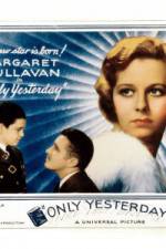 Watch Only Yesterday Movie2k