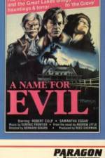 Watch A Name for Evil Movie2k