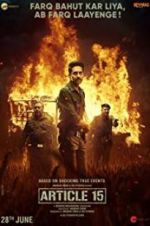 Watch Article 15 Movie2k