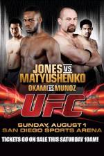 Watch UFC Live Jones vs. Matyushenko Movie2k