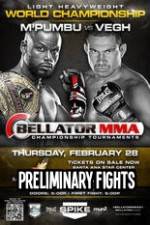 Watch Bellator 91 Preliminary Fights Movie2k