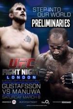 Watch UFC Fight Night 38: Gustafsson vs. Manuwa Preliminaries Movie2k