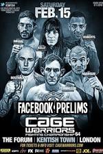 Watch Cage Warriors 64 Facebook Preliminary Fights Movie2k