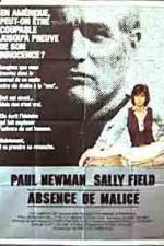 Watch Absence of Malice Movie2k