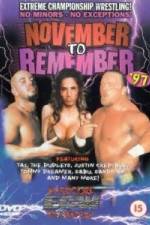 Watch ECW November 2 Remember 97 Movie2k