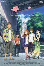 Watch Anohana the Movie The Flower We Saw That Day Movie2k