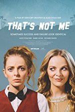 Watch Thats Not Me Movie2k