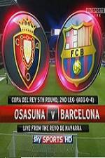 Watch Osasuna vs Barcelona Movie2k